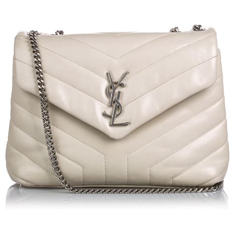 yves saint laurent sac blanc